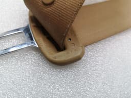 BENTLEY Bentley Continental GT RHD front seatbelt 3W2857706F belt front set set brown — thumbnail 10