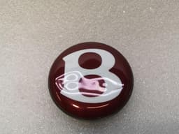 BENTLEY Bentley Continental GT V8S Wheel Logo Cap 4W0601170 Wheel Cover Red Label — thumbnail 6