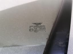 BENTLEY Bentley Continental GT V8S Left Front 1/4 Glass 3W0837411F Door Panel 1/4 Front Li — thumbnail 3