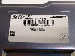 AUDI Audi RS7 A7 4G8 Amplifier 4G5035223B Amp Bose — thumbnail 9