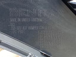 BENTLEY BENTLEY CONTINENTAL GT 18-24 3S 3SD Front Bumper 3SD807437 Front Bumper — thumbnail 4