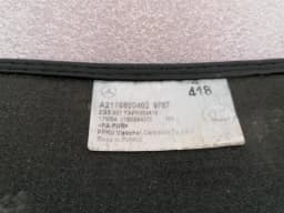 MERCEDES-BENZ Mercedes CL W217 Rear Floor Mats A2176800502 Floor Mats Rear AMG — thumbnail 6