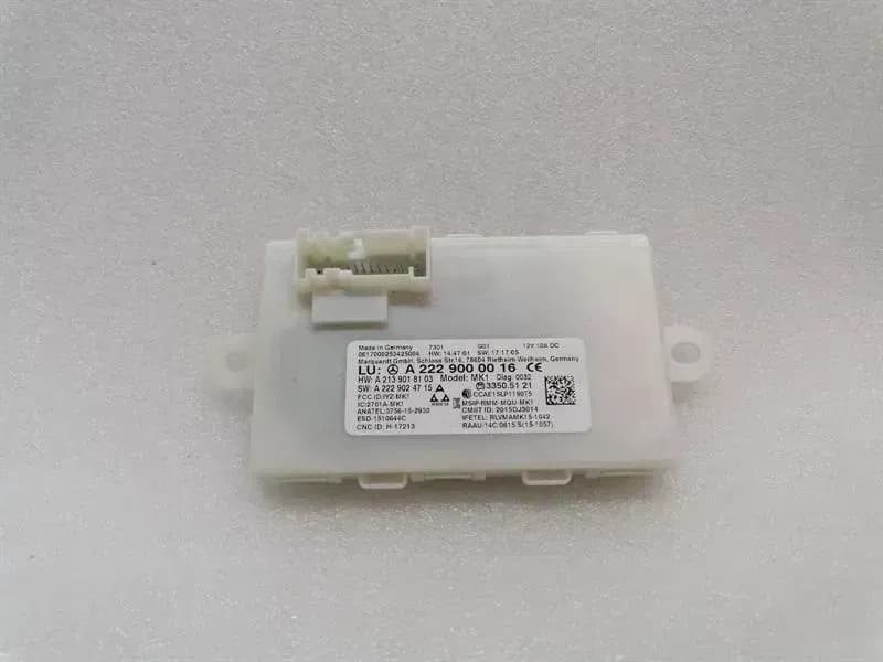 Mercedes CL W217 Electronic Module A2229000016 Control Unit KEYLESS-GO