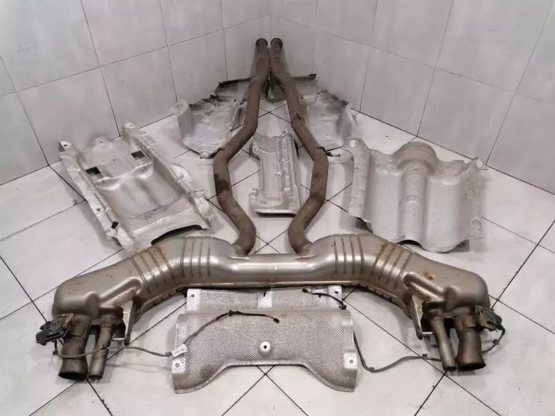 Mercedes CL W217 M177 S63 AMG LIFT MOP exhaust silencer A2174901821 exhaust