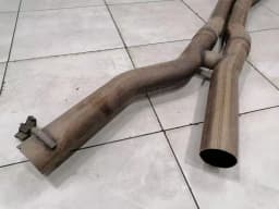 MERCEDES-BENZ Mercedes E63 AMG W213 Central Exhaust Silencer A2134900220 Exhaust M177 V8 AMG — thumbnail 2