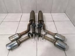 MERCEDES-BENZ Mercedes G W463A W464 18-24 G63 AMG Exhaust Silencer Sport Set Kit G63 Exhaust — thumbnail 1