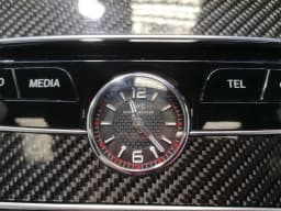 MERCEDES-BENZ MERCEDES C63 AMG W205 CARBON CONSOLE TRIM A2056803801 IWC CLOCK BAR COVER — thumbnail 6