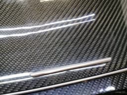 MERCEDES-BENZ MERCEDES C63 AMG W205 CARBON CONSOLE TRIM A2056803801 IWC CLOCK BAR COVER — thumbnail 7