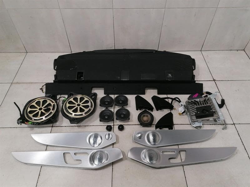 MERCEDES C63 AMG BURMESTER W205 SPEAKERS A2058200502 SPEAKERS SET SET