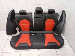 MERCEDES-BENZ MERCEDES C CLASS W205 SEAT A2059200650 REAR REAR DESIGNO RED PEPPER 3D66 SEAT — thumbnail 1