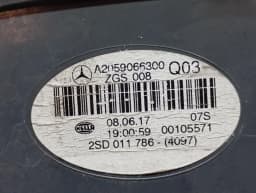 MERCEDES-BENZ Mercedes C Class W205 Left Rear Light A2059066300 Tail Light Rear Left Coupe — thumbnail 7