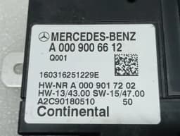 MERCEDES-BENZ MERCEDES C CLASS W205 ELECTRONIC MODULE A0009006612 ECU FUEL PUMP AMG — thumbnail 4