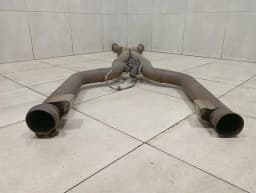 MERCEDES-BENZ Mercedes C63 AMG W205 exhaust silencer A2054900735 exhaust silencer set — thumbnail 3