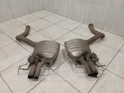 MERCEDES-BENZ Mercedes C63 AMG W205 exhaust silencer A2054900735 exhaust silencer set — thumbnail 7