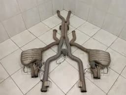 MERCEDES-BENZ Mercedes C63 AMG W205 exhaust silencer A2054900735 exhaust silencer set — thumbnail 1