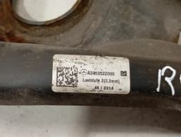 MERCEDES-BENZ Mercedes C Class W205 Subframe Rear A2053503205 Axle Frame Rear Axle — thumbnail 7