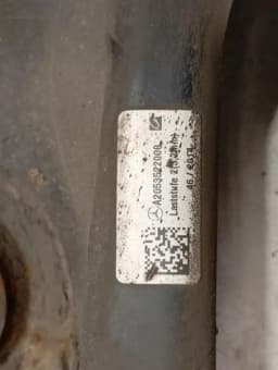 MERCEDES-BENZ Mercedes C Class W205 Subframe Rear A2053503205 Axle Frame Rear Axle — thumbnail 8