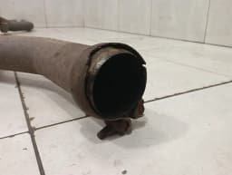 MERCEDES-BENZ Mercedes C63 AMG W205 Exhaust Silencer A2054906100 X Pipe Exhaust M177 — thumbnail 7