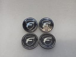 MERCEDES-BENZ BC-763 FORGESTAR PERFORMANCE WHEELS CENTER CAPS — thumbnail 1