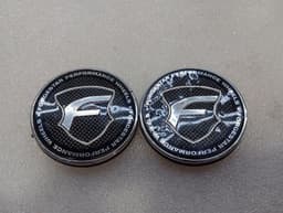 MERCEDES-BENZ BC-763 FORGESTAR PERFORMANCE WHEELS CENTER CAPS — thumbnail 7