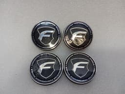 MERCEDES-BENZ BC-763 FORGESTAR PERFORMANCE WHEELS CENTER CAPS — thumbnail 9