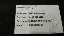 MERCEDES-BENZ Mercedes GT C190 GT R AMG UNDERTRAY A1976820011 underfloor trim — thumbnail 7