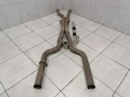 MERCEDES-BENZ Mercedes C63 AMG W205 Exhaust Silencer A2054906401 Exhaust X PIPE M177 V8 — thumbnail 1