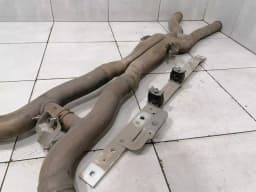 MERCEDES-BENZ Mercedes C63 AMG W205 Exhaust Silencer A2054906401 Exhaust X PIPE M177 V8 — thumbnail 2