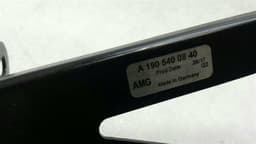 MERCEDES-BENZ Mercedes GT C190 GTR AMG Battery Holder Bracket A1906209401 Holder Carrier — thumbnail 4