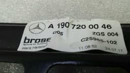 MERCEDES-BENZ Mercedes GT C190 Right Front Door Winder A1907200046 Window Regulator Front Right — thumbnail 6