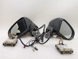 MERCEDES-BENZ MERCEDES C63 360 VIEW COUPE Door Mirror Set RHD A2058104705 SET DIM POWER FOLD — thumbnail 1