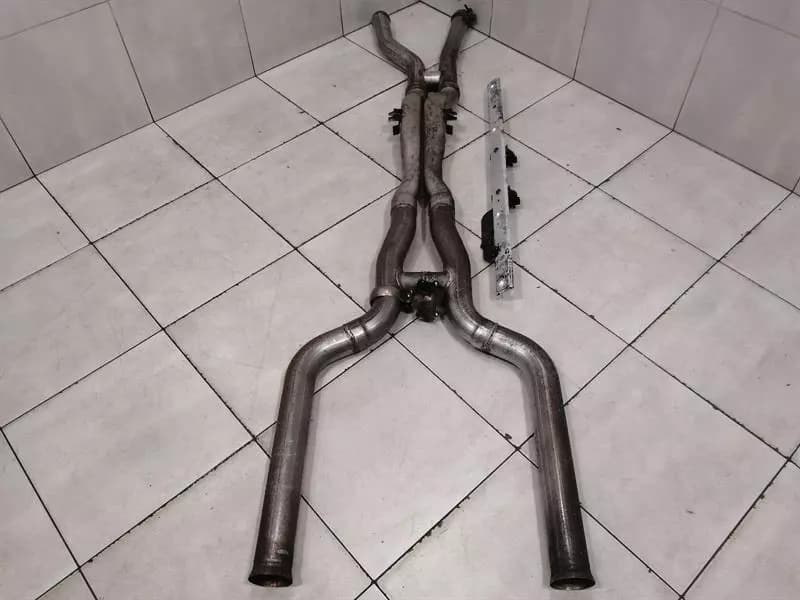 MERCEDES C63 AMG W205 EXHAUST SILENCER A2054906401 EXHAUST X PIPE M177 V8