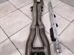 MERCEDES-BENZ MERCEDES C63 AMG W205 EXHAUST SILENCER A2054906401 EXHAUST X PIPE M177 V8 — thumbnail 4
