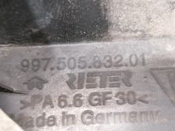 PORSCHE Porsche 911 997 c2 wheel arch liner RRH 997504574 WHEEL RUN COVER rear right — thumbnail 4