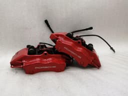 PORSCHE Porsche 911 997 Rear Brake Caliper Set 99635242660 Brake Saddle BREMBO TURBO GT3 — thumbnail 2