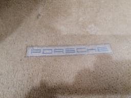 PORSCHE Porsche 911 997 Floor Mat Set RHD SANDBEIGE RIGHT HANDLEBARS — thumbnail 3