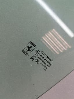 FERRARI Ferrari Rome F169 Left Front Door Glass 900972 Door Window Front Left — thumbnail 3