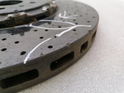 FERRARI Ferrari Roma F169 Brake Disc Front 336085 Front Brake Disc Right with Defects — thumbnail 3