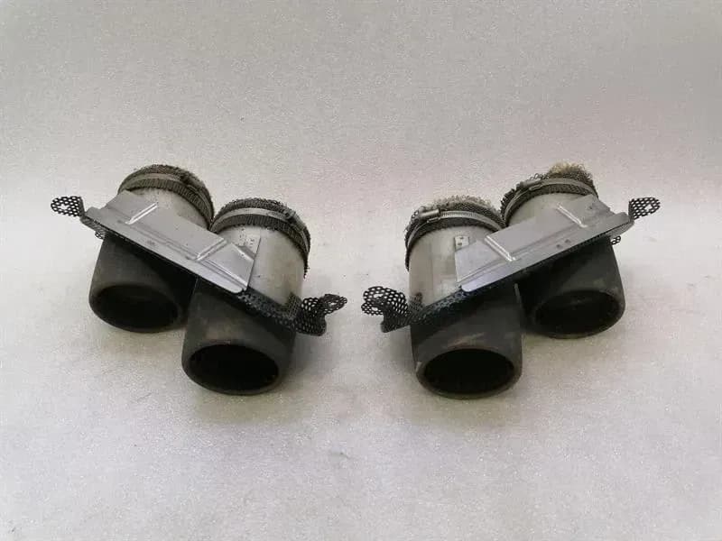 FERRARI Ferrari Rome F169 Exhaust Silencer EXAB - BLACK TAILPIPE TIPS Exhaust TIPS