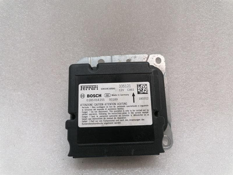FERRARI Ferrari Portofino F164 Safety Module ECU 335121 Air Control Unit SRS