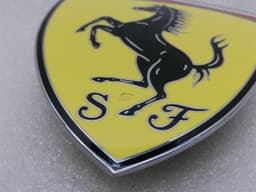 FERRARI FERRARI PORTOFINO F164 88954300 SQUADRA CORSE SHIELD BADGE — thumbnail 3