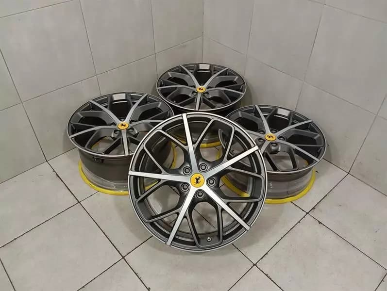 FERRARI 20 FERRARI PORTOFINO F164 ALLOY WHEEL SET 814861 ALLOY WHEEL 814858 SET 10J 8J
