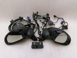 PORSCHE Porsche 911 991.1 Right Door Mirror Set POWER FOLDING DIM Right Handlebar RHD MK1 — thumbnail 1