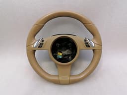 PORSCHE Porsche 911 991 Steering Wheel 99134780318 Steering Wheel PDK LUXURY BEIGE HEATED — thumbnail 1