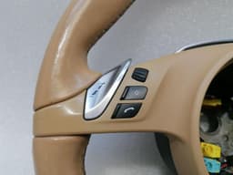 PORSCHE Porsche 911 991 Steering Wheel 99134780318 Steering Wheel PDK LUXURY BEIGE HEATED — thumbnail 4