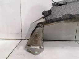 PORSCHE Porsche 911 991 front bumper beam 99150552100 bumper carrier front defect — thumbnail 4