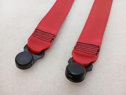 PORSCHE Porsche 911 991 Front Seat Belt Set 99180303305 Seat Belt Front Convertible Red — thumbnail 3