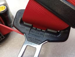 PORSCHE Porsche 911 991 Front Seat Belt Set 99180303305 Seat Belt Front Convertible Red — thumbnail 6