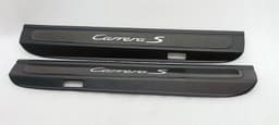 PORSCHE Porsche 911 991 door sill 99155598106 door entry sill Carrera S carbon — thumbnail 1