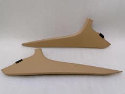 PORSCHE Porsche 911 991 Console Cover Leather 99155313101 Console Trim LUXURY BEIGE — thumbnail 3